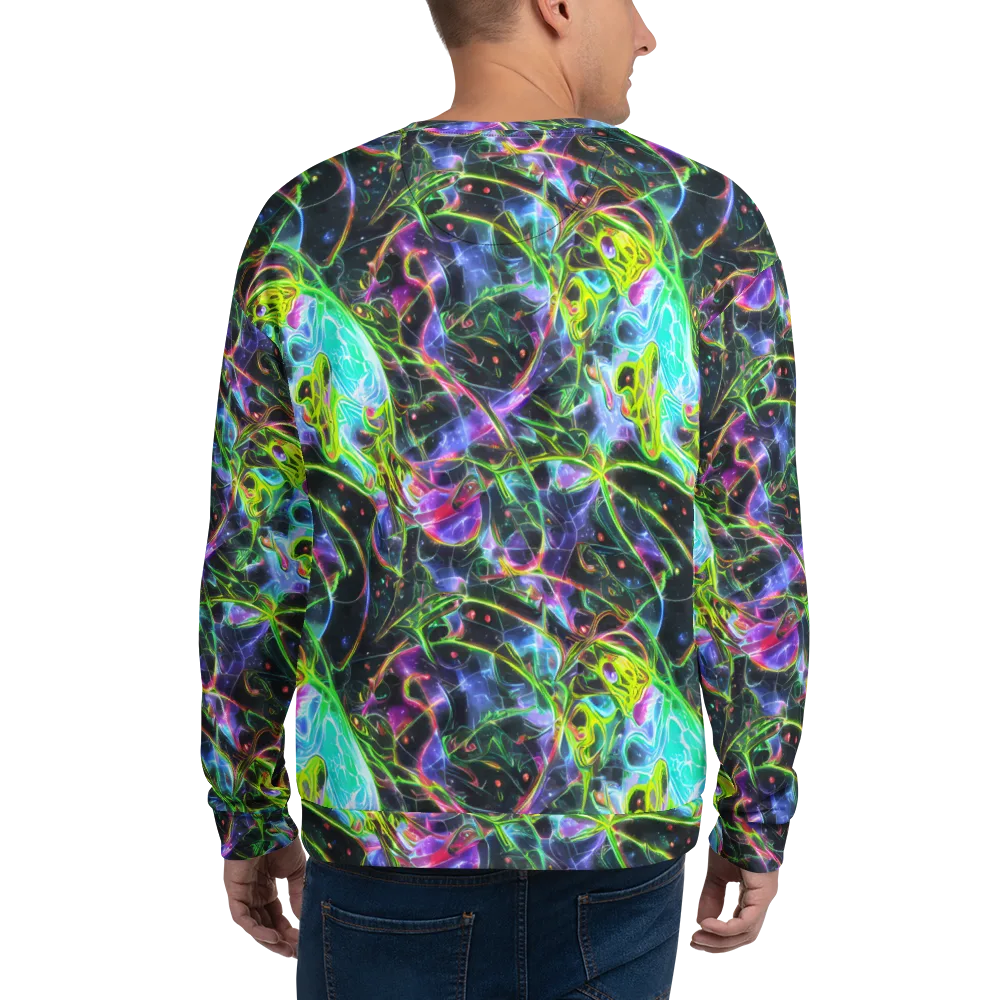 Midnight Biolume on Sweatshirt — Back
