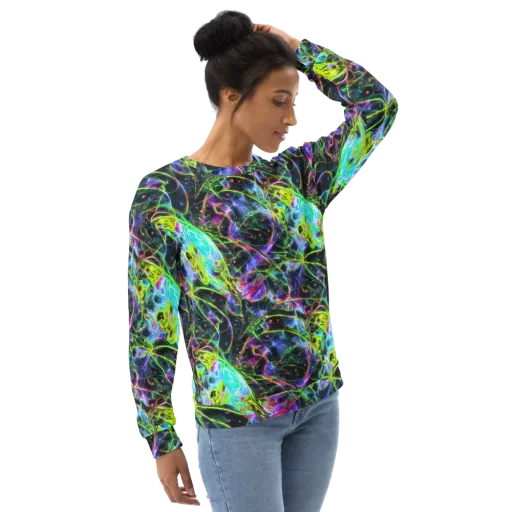 Midnight Biolume on a Sweatshirt