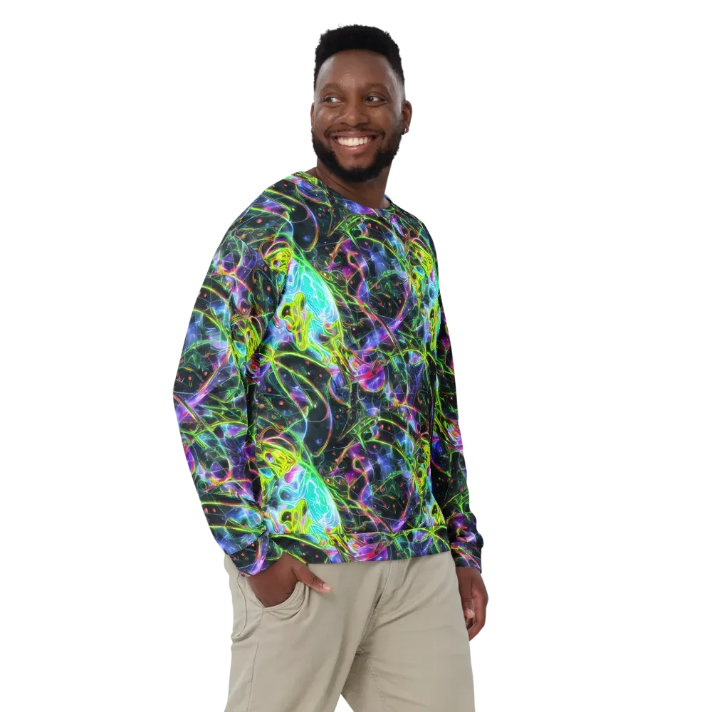 Midnight Biolume on Sweatshirt — Front