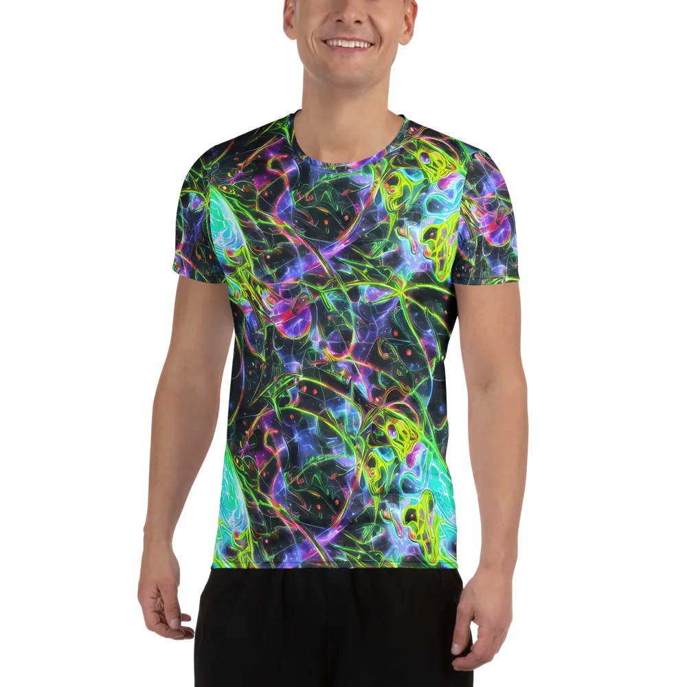 Midnight Biolume on Men's Athletic T-Shirt — Front