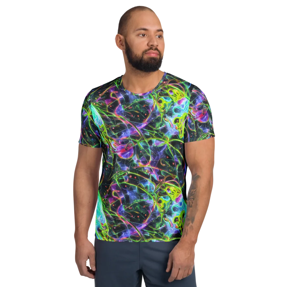 Midnight Biolume on Men's Athletic T-Shirt — Front