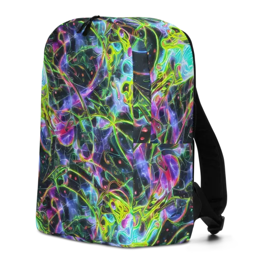 Midnight Biolume on a Minimalist Backpack