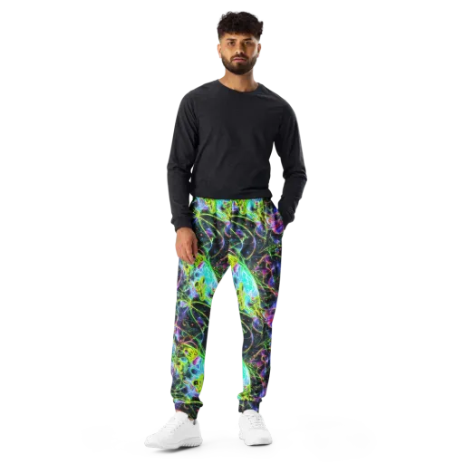 Midnight Biolume on a Men's Joggers