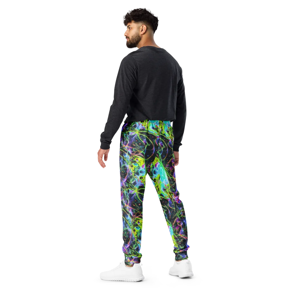 Midnight Biolume on Men's Joggers — Back