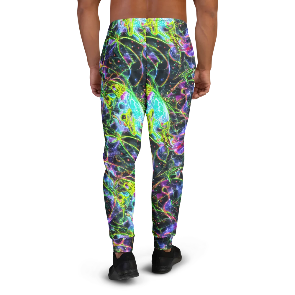 Midnight Biolume on Men's Joggers — Back