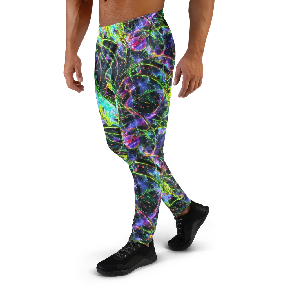 Midnight Biolume on Men's Joggers — Left