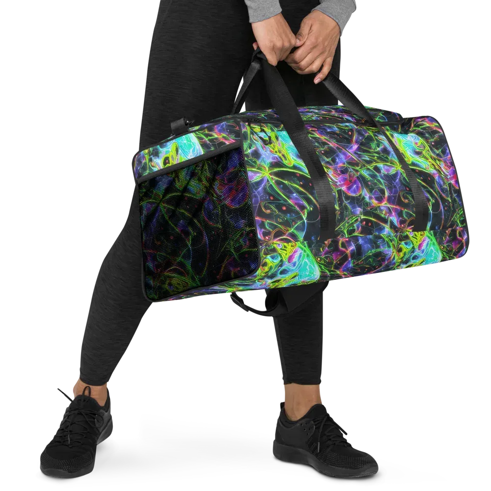 Midnight Biolume on Duffle Bag — Right Front