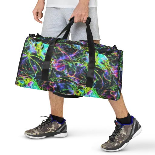 Midnight Biolume on a Duffle Bag