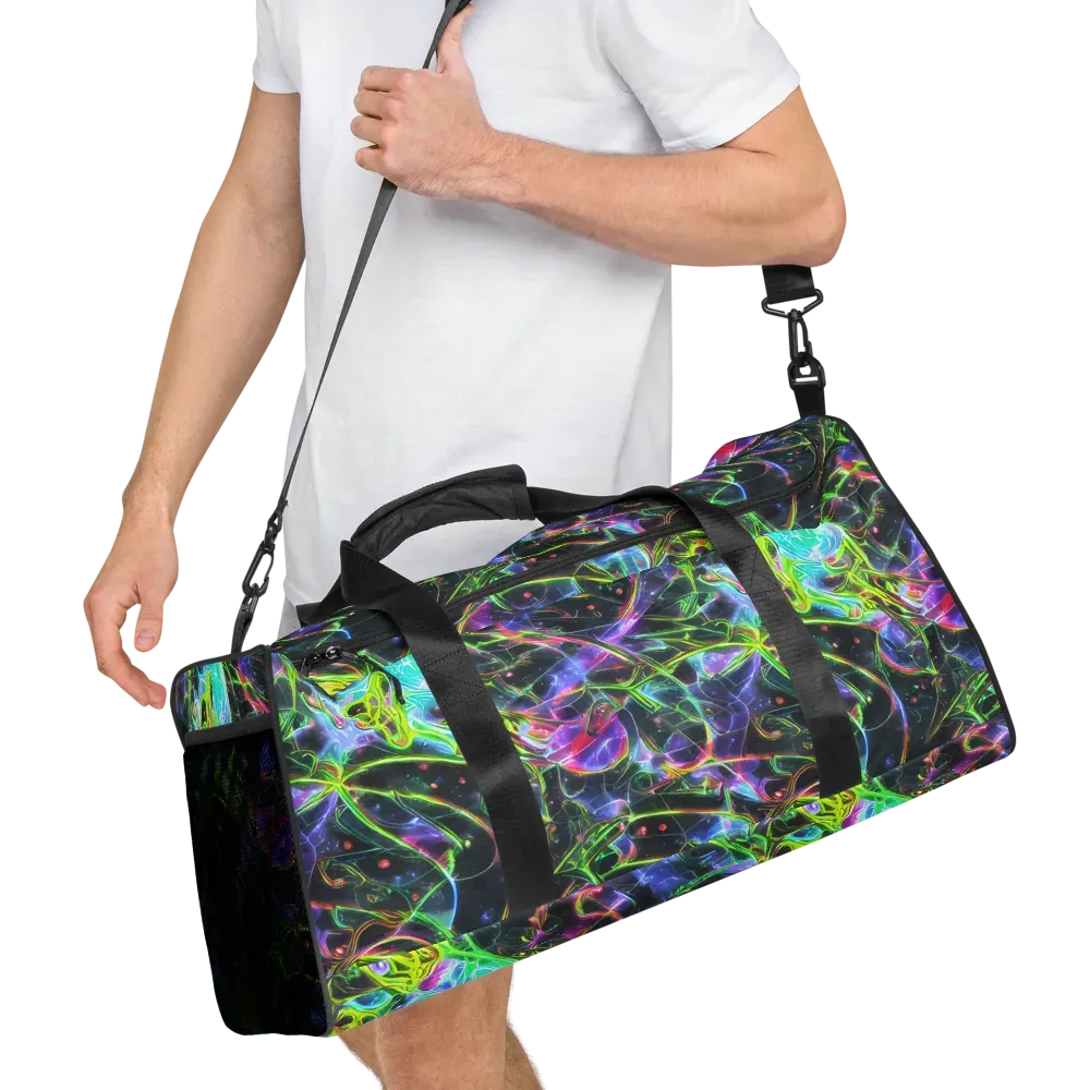 Midnight Biolume on Duffle Bag — Right Front