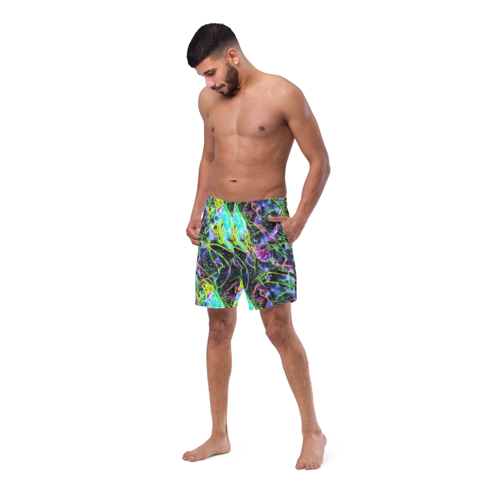 Midnight Biolume on Swim Trunks — Left Front