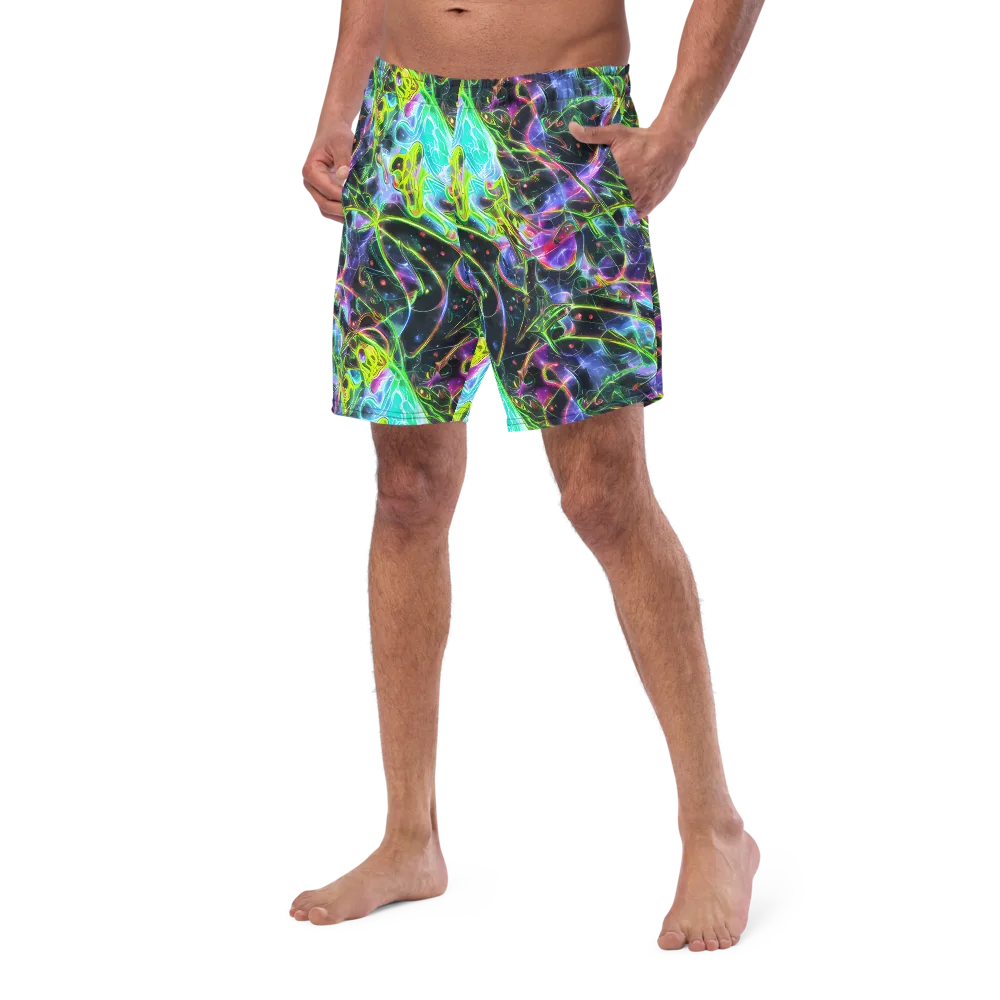 Midnight Biolume on Swim Trunks — Left Front