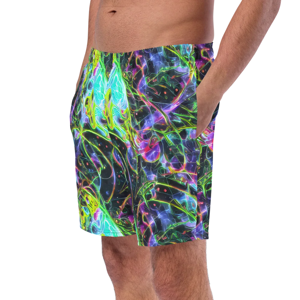 Midnight Biolume on Swim Trunks — Left Front