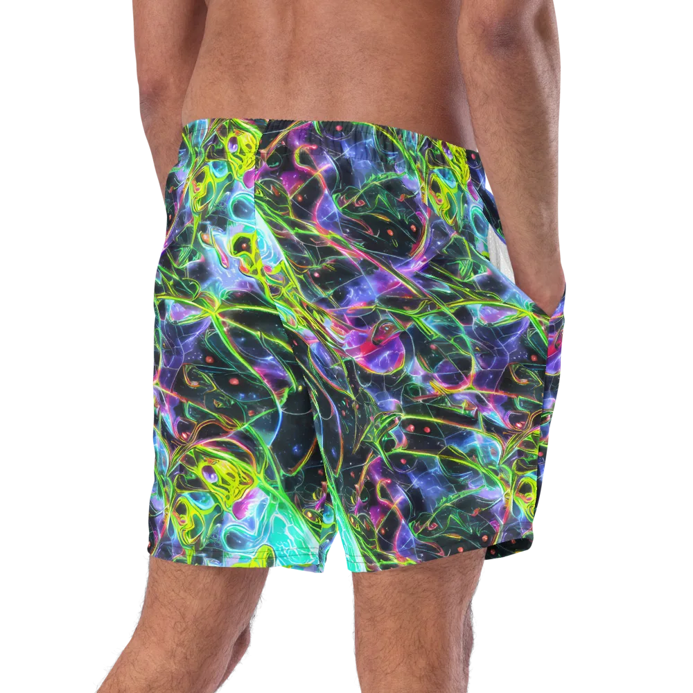 Midnight Biolume on Swim Trunks — Right Back