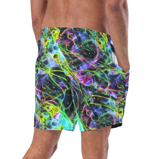 Midnight Biolume on a Swim Trunks