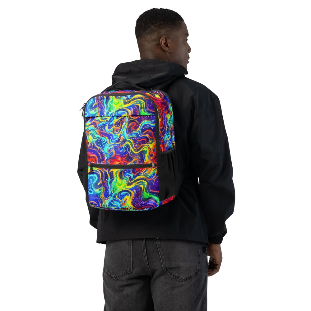 Infinity Ink on Utility Backpack — Back