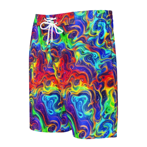 Infinity Ink on a Men's Board Shorts