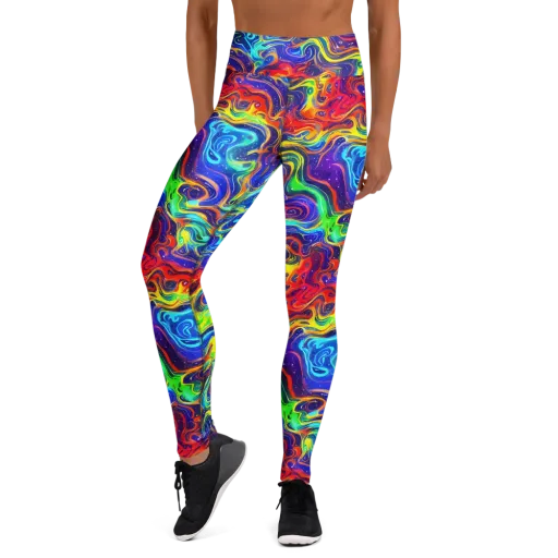 Infinity Ink on a Yoga Leggings