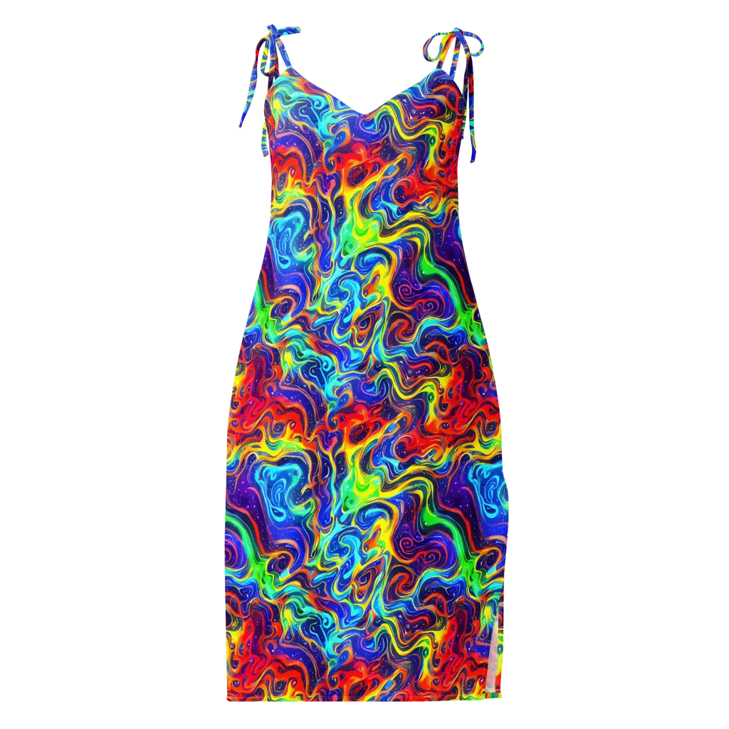 Infinity Ink on Slip Dress — Front