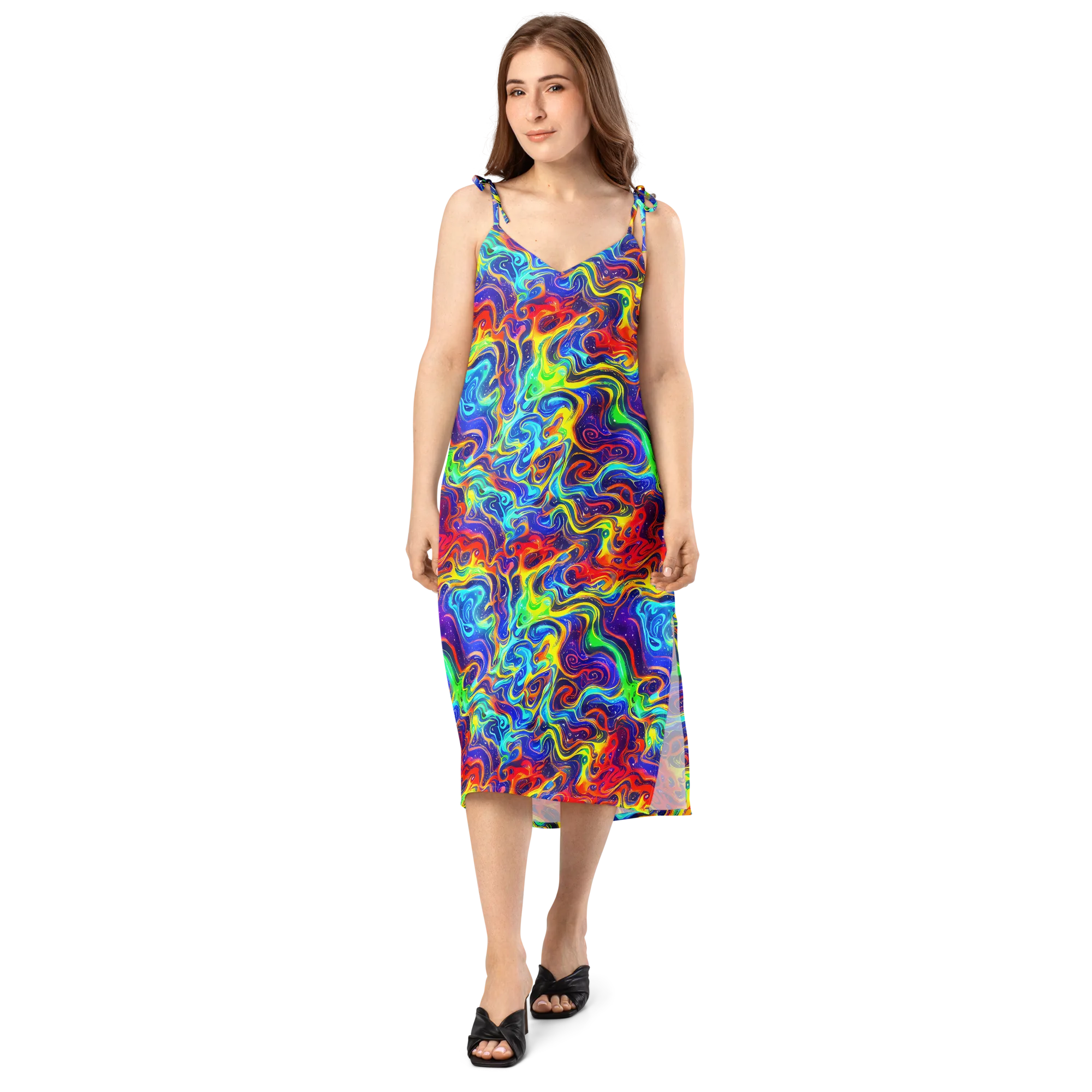 Infinity Ink on Slip Dress — Front