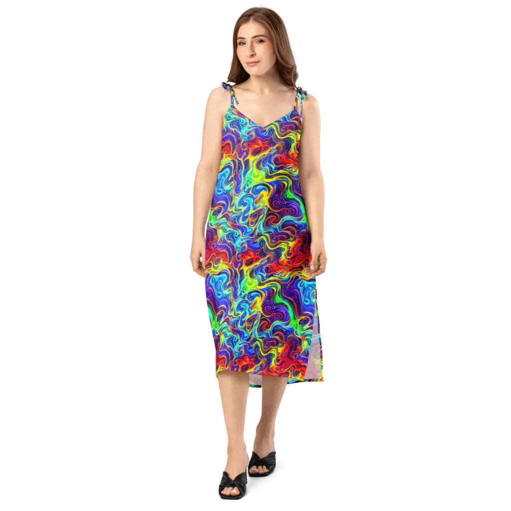 Infinity Ink on Slip Dress — Front