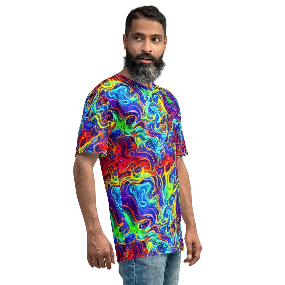 Infinity Ink on Men's Crew Neck T-Shirt — Right