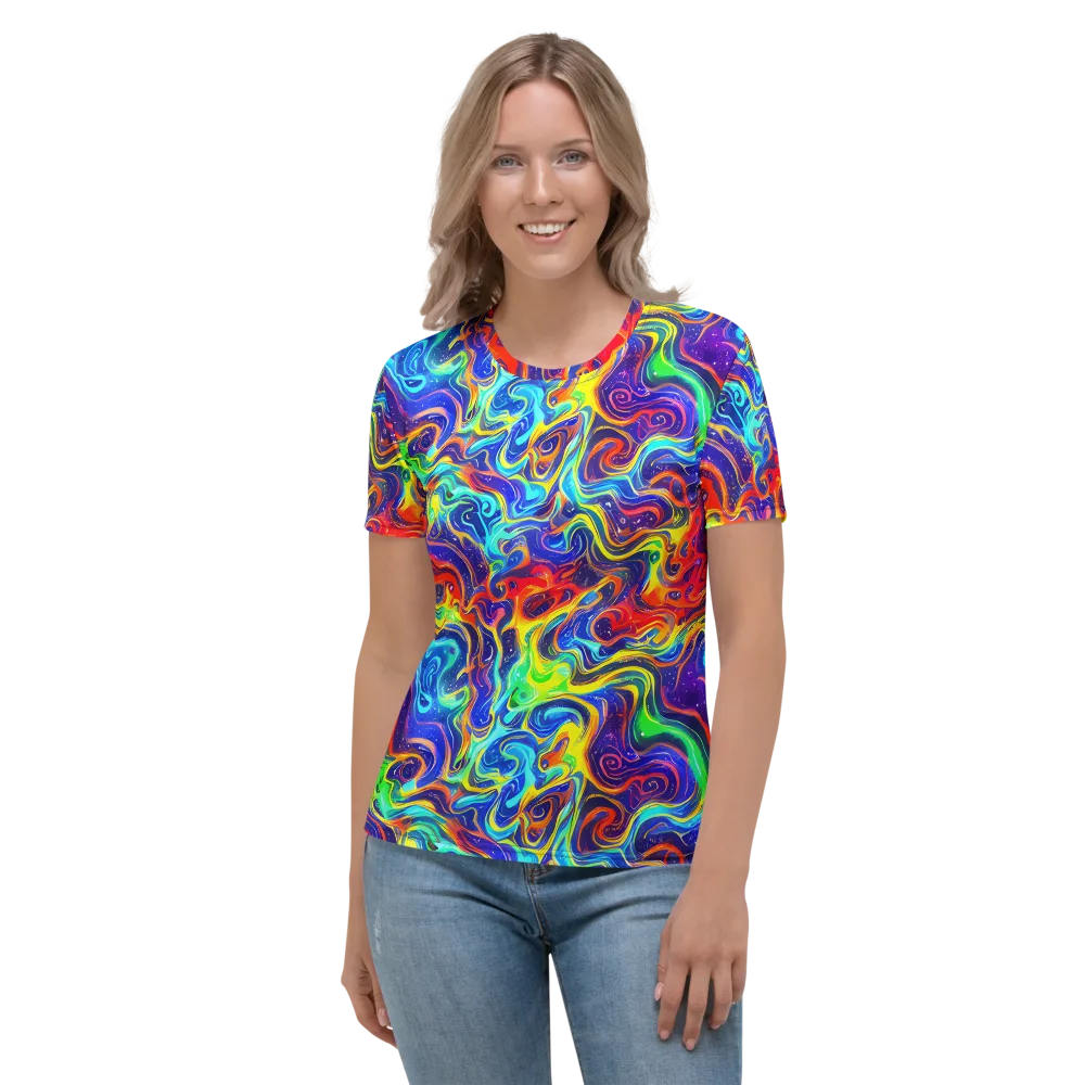 Infinity Ink on Women's Crew Neck T-Shirt — Front