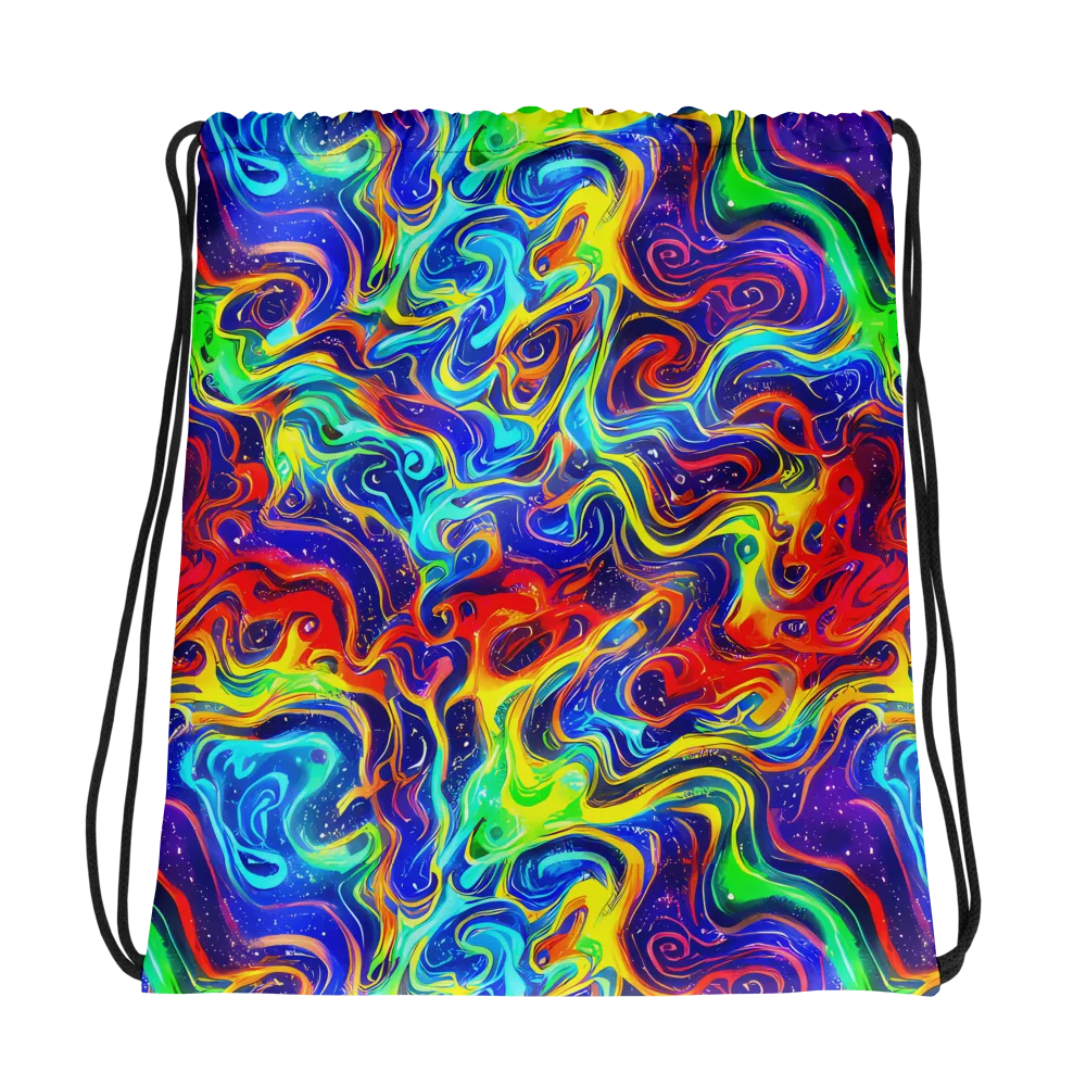 Infinity Ink on Drawstring Bag — Photo