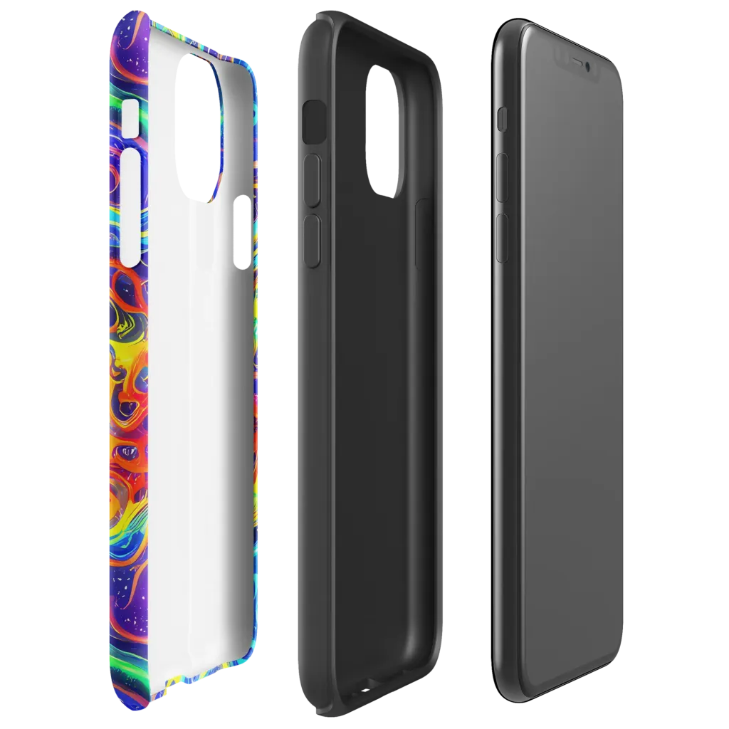 Infinity Ink on Tough Case for iPhone® — Right