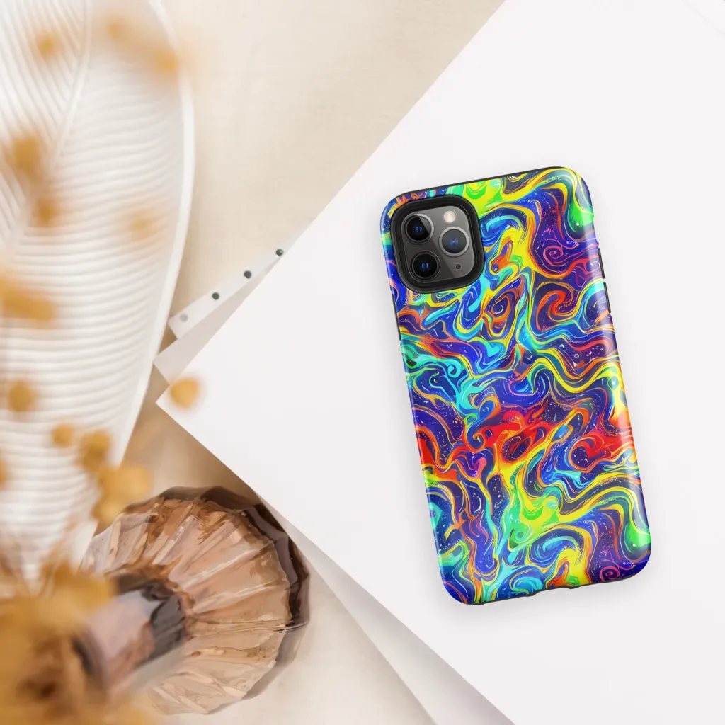 Infinity Ink on Tough Case for iPhone® — Front