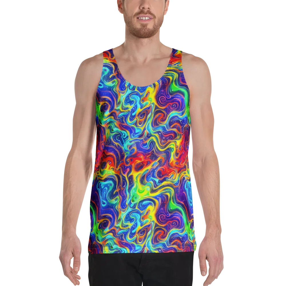Infinity Ink on Men's Tank Top — Front