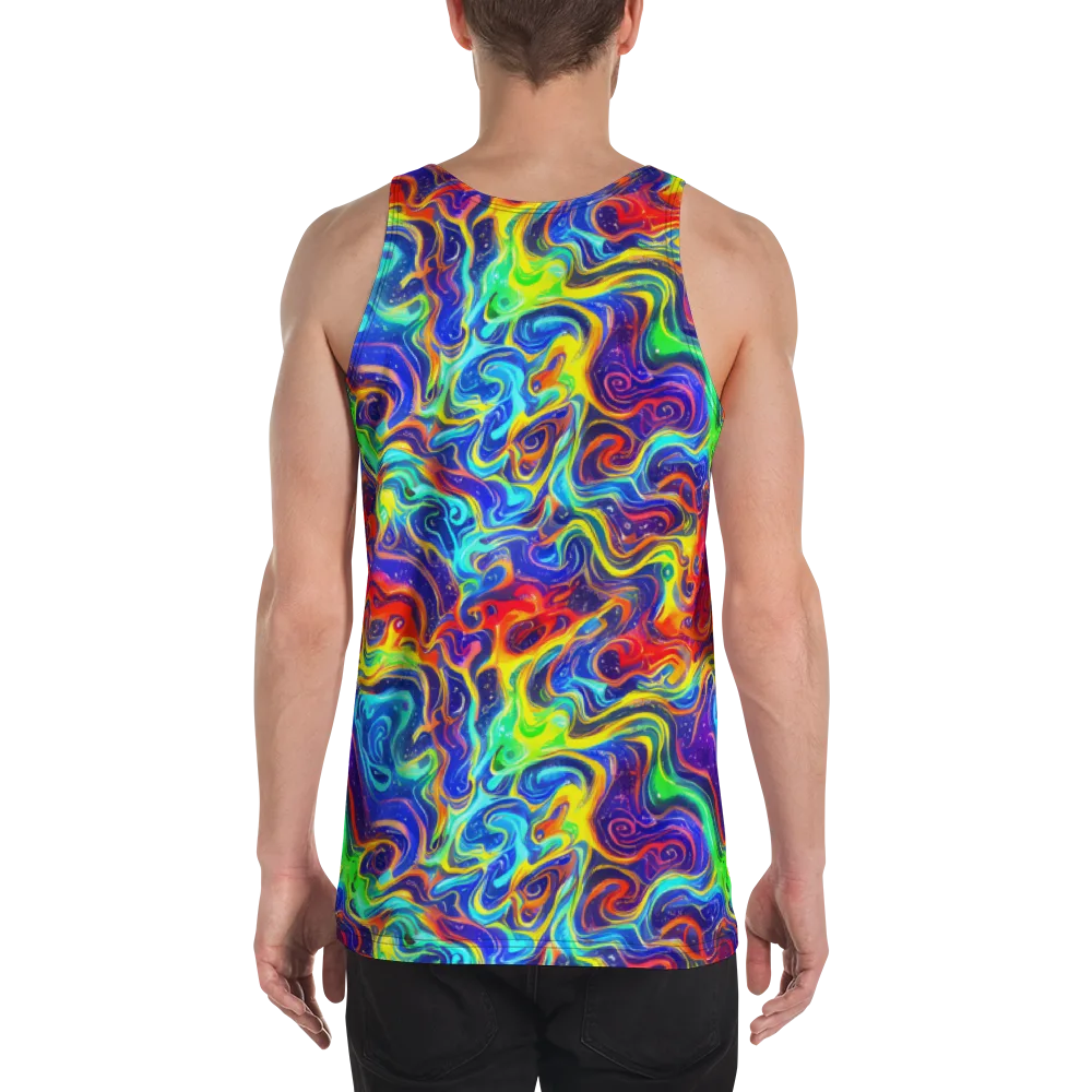 Infinity Ink on Men's Tank Top — Back