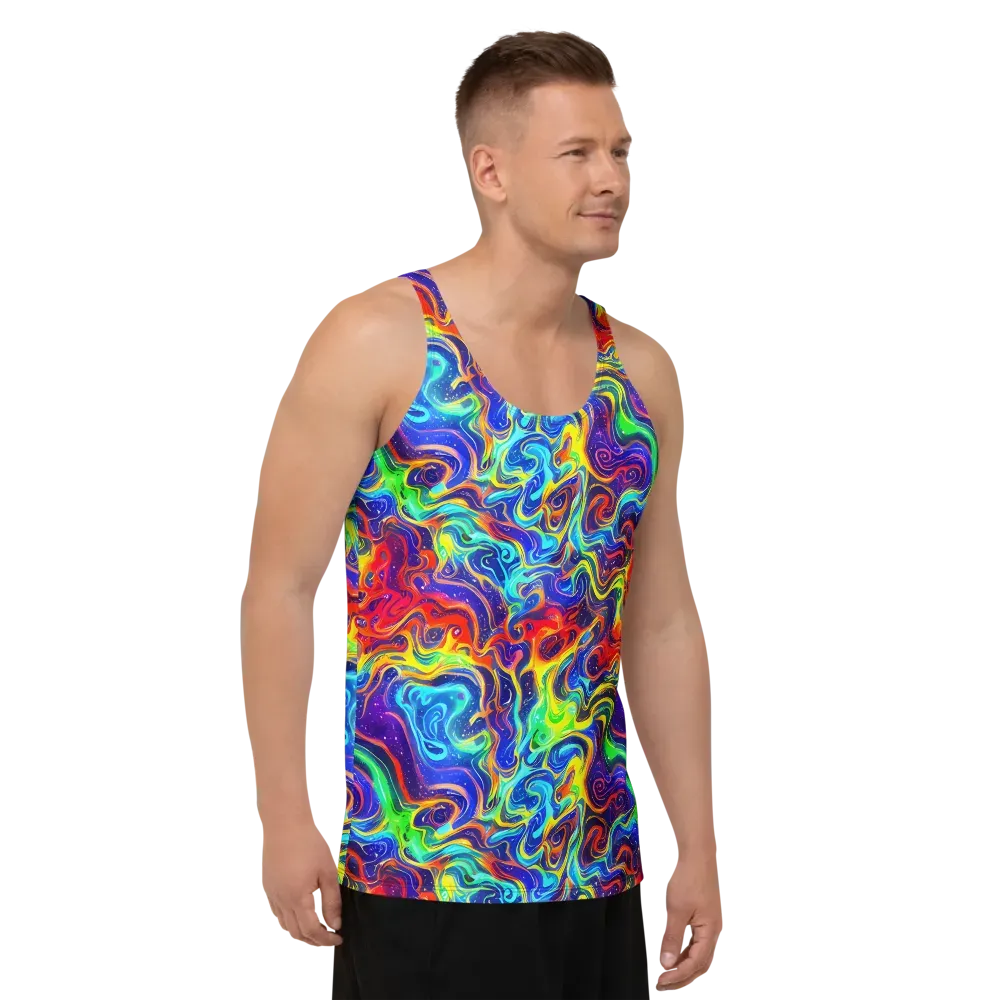 Infinity Ink on Men's Tank Top — Right Front