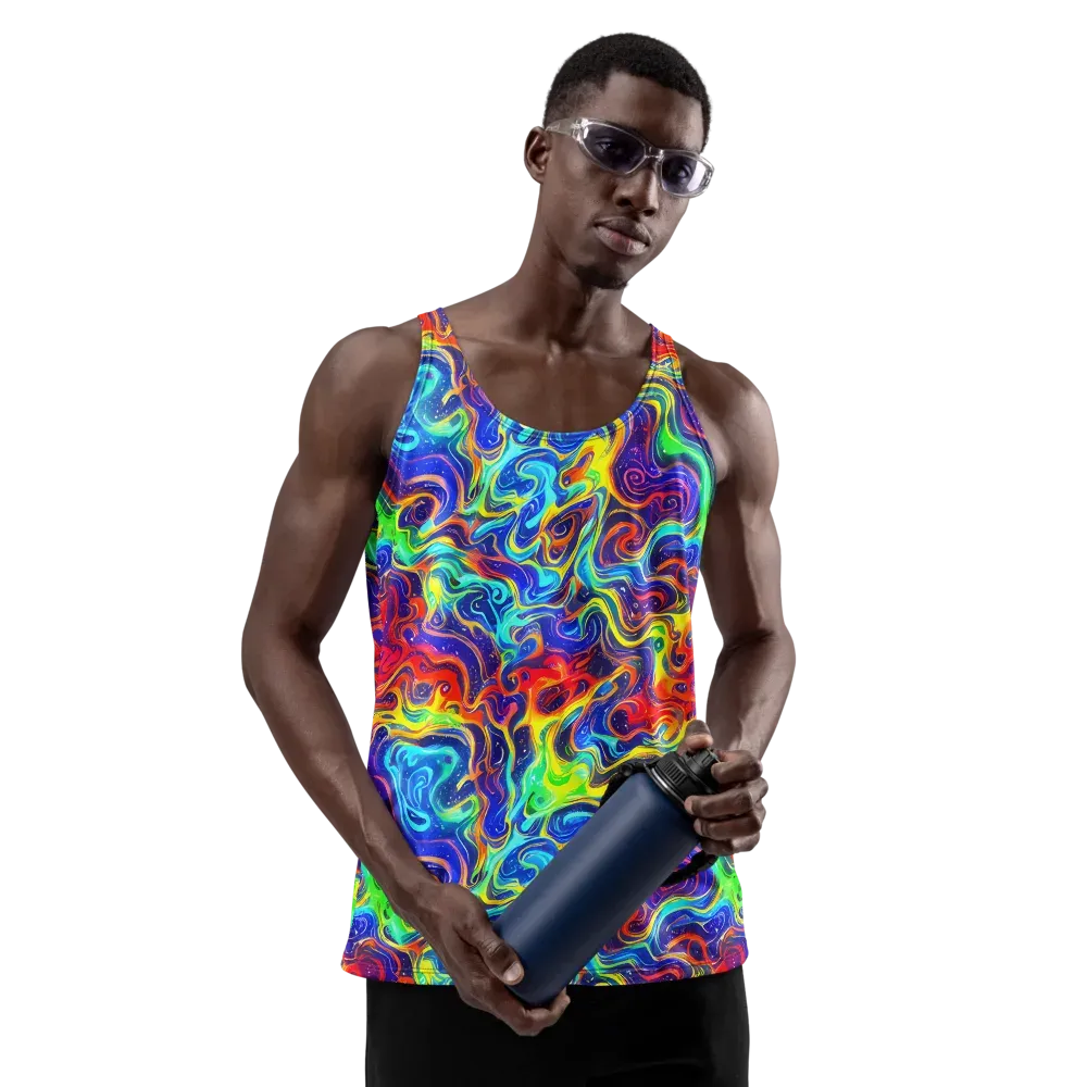 Infinity Ink on Men's Tank Top — Front