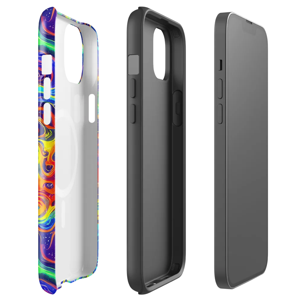 Infinity Ink on MagSafe Tough Case for iPhone® — Front