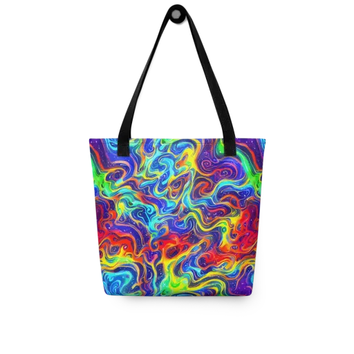 Infinity Ink on a Tote Bag