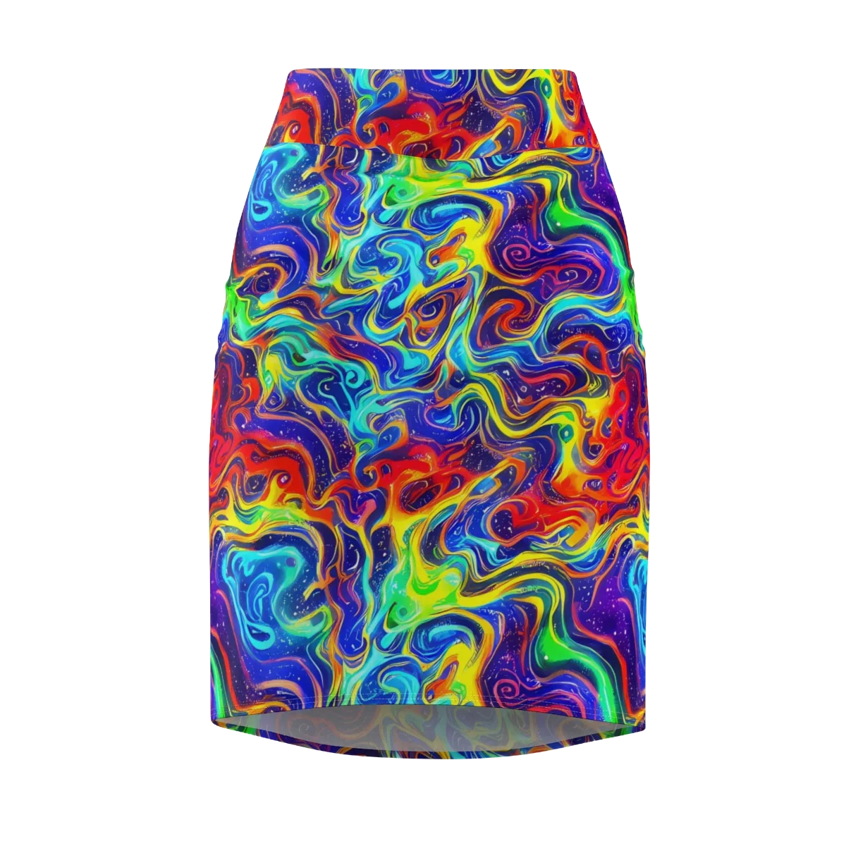 Infinity Ink on Pencil Skirt — Front