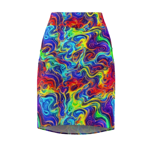 Infinity Ink on a Pencil Skirt