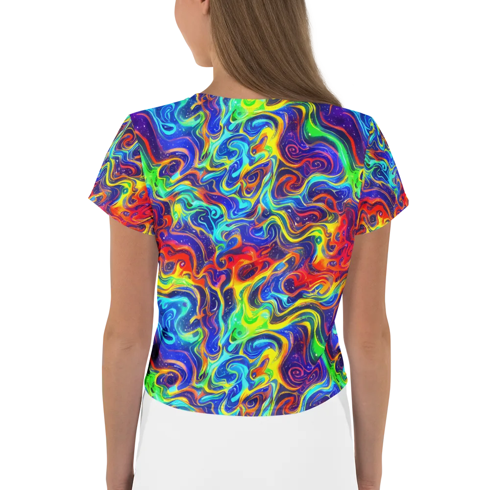 Infinity Ink on Crop Tee — Back