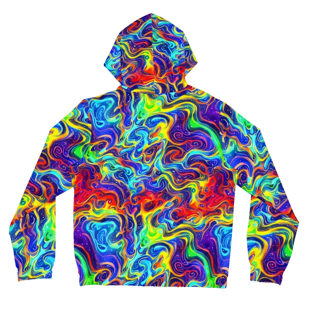 Infinity Ink on Women's Full-Zip Hoodie — Back