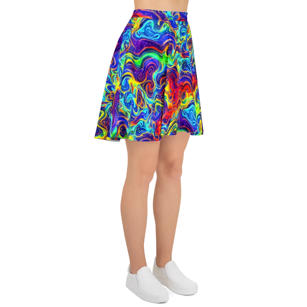 Infinity Ink on Skater Skirt — Right