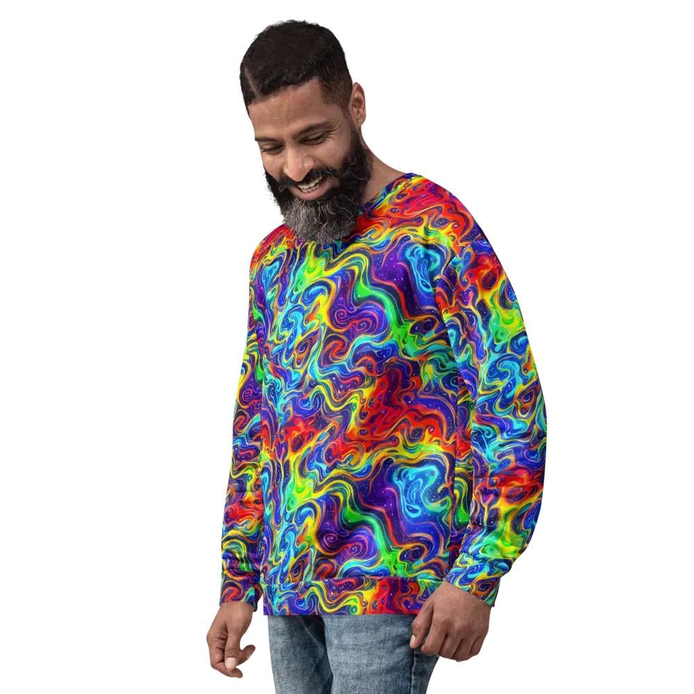 Infinity Ink on Sweatshirt — Left Front