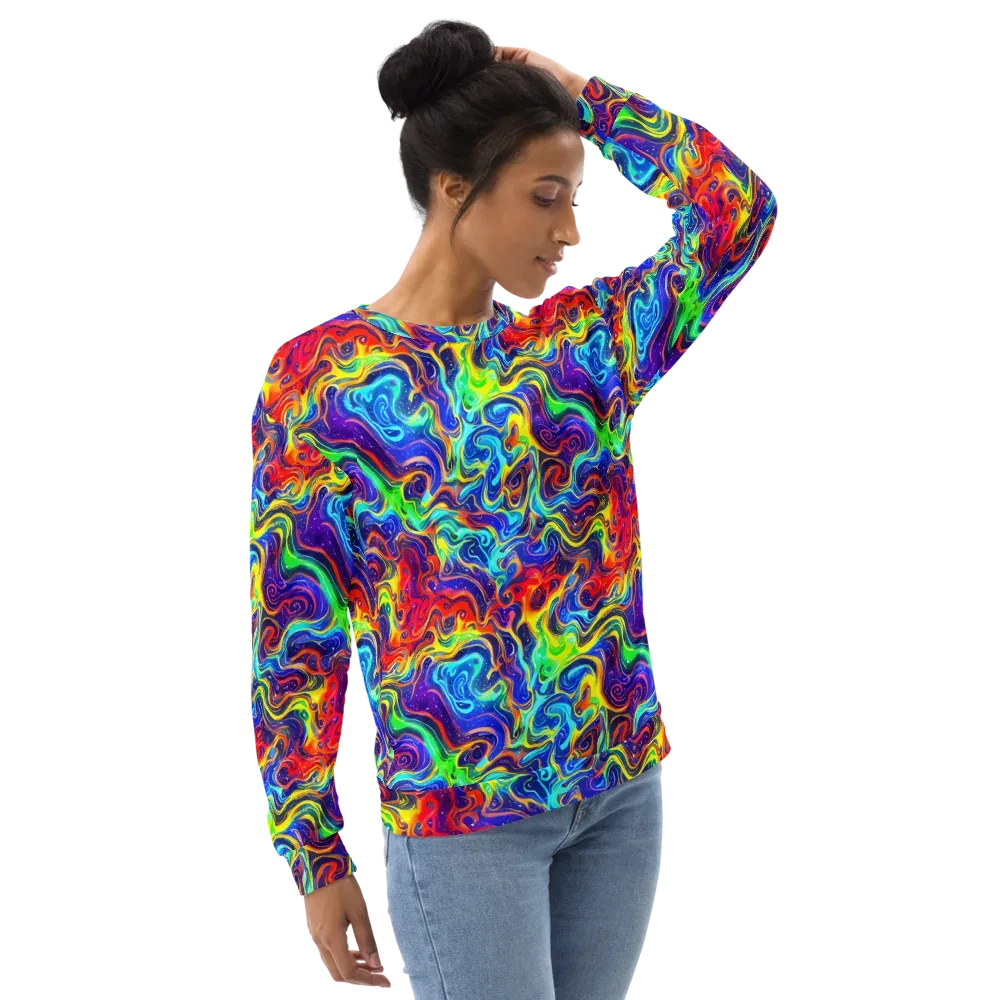 Infinity Ink on Sweatshirt — Right Front