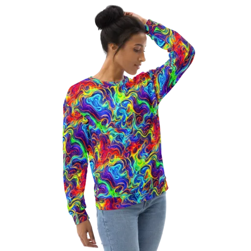 Infinity Ink on a Sweatshirt