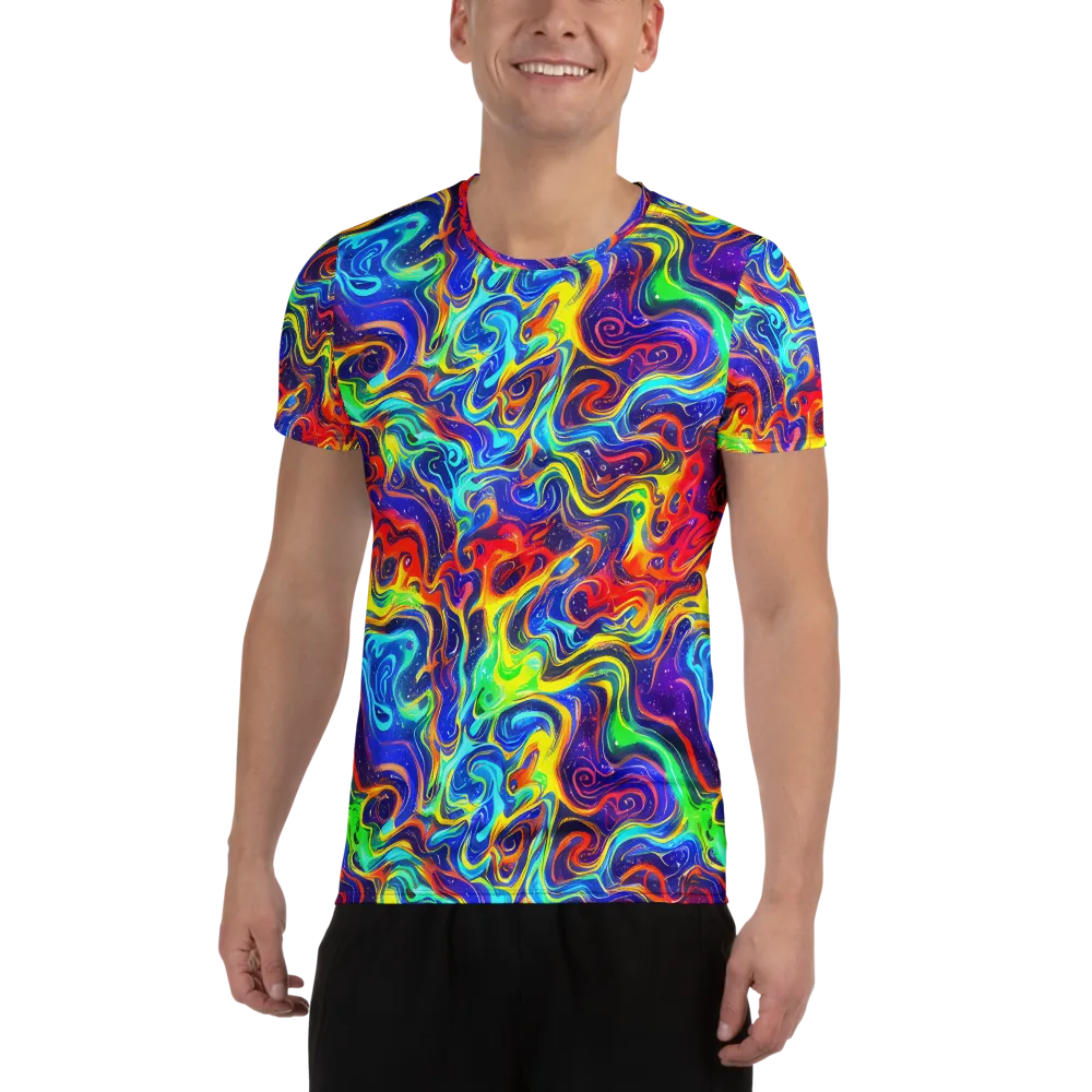 Infinity Ink on Men's Athletic T-Shirt — Front