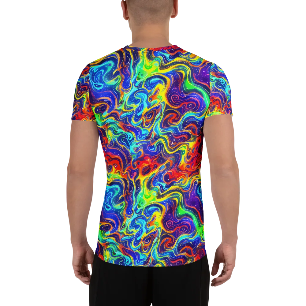 Infinity Ink on Men's Athletic T-Shirt — Back