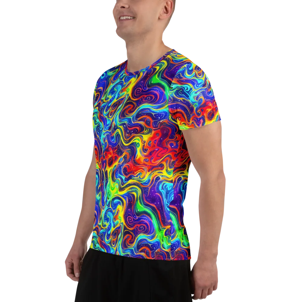 Infinity Ink on Men's Athletic T-Shirt — Left