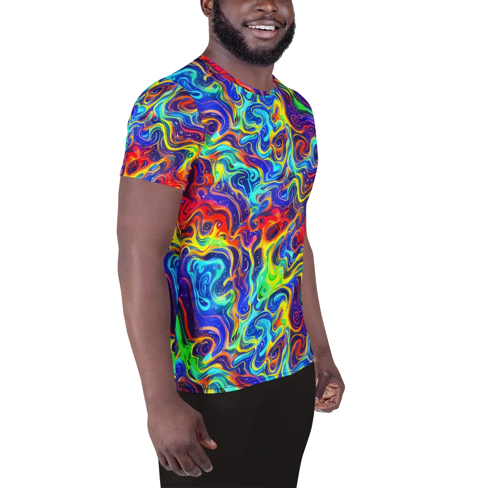 Infinity Ink on Men's Athletic T-Shirt — Right