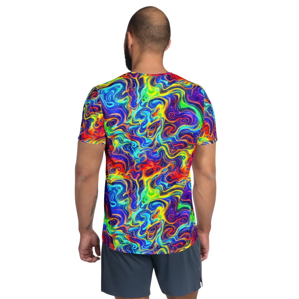 Infinity Ink on Men's Athletic T-Shirt — Back