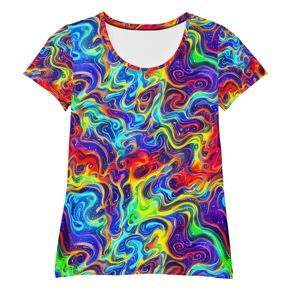 Infinity Ink on Women's Athletic T-Shirt — Front