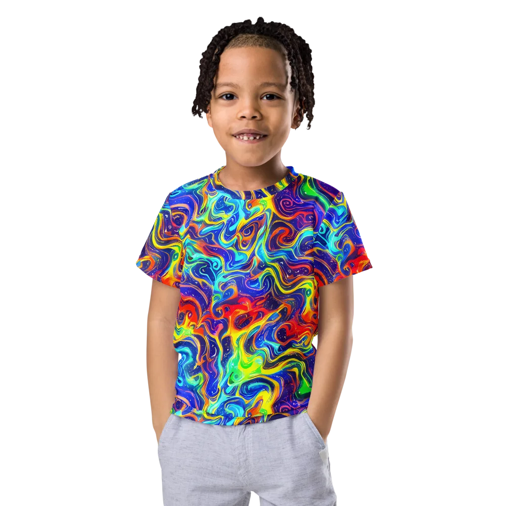 Infinity Ink on Kids Crew Neck T-Shirt — Front